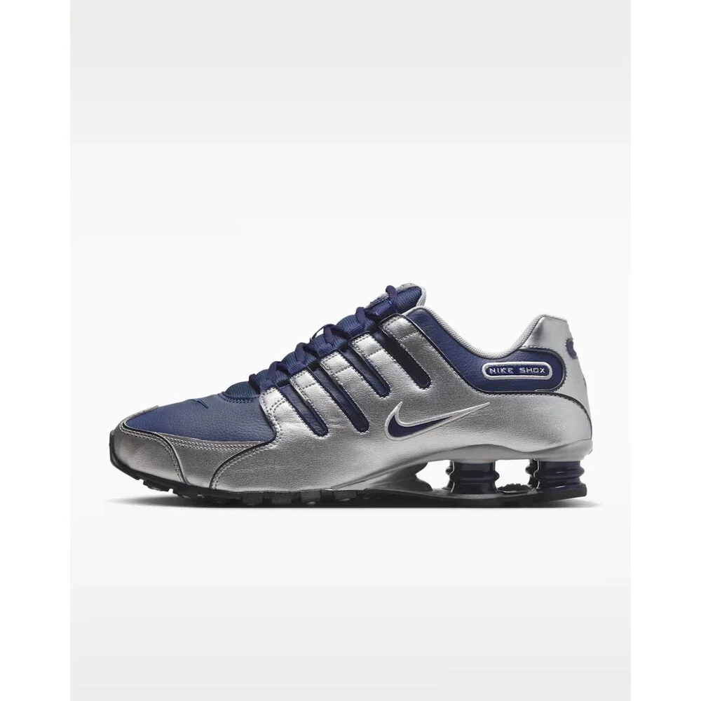 Nike Shox NZ 378341-402 Sneakers Men's US 9 Midnight Navy Running Shoes LIQ1559